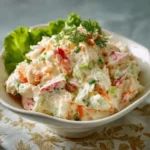 Creamy Seafood Salad with Imitation Crab