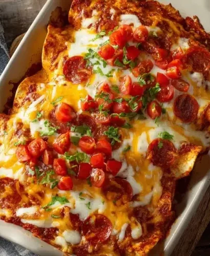 Pizza Enchiladas