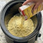 5-Ingredient Slow Cooker Lemon Lush with Yellow Cake Mix