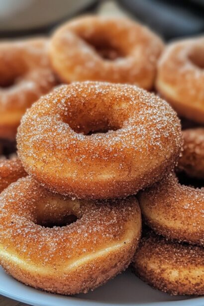 Air Fryer Apple Cider Donuts