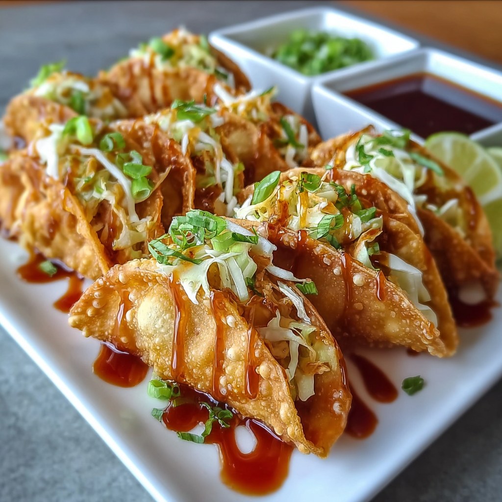 Applebee’s Chicken Wonton Tacos (Copycat Recipe) - Snack On Meat