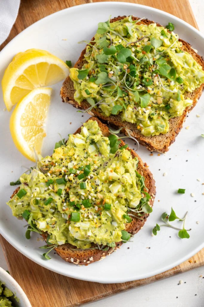 Avocado Egg Salad (No Mayo!) - Wellness by Kay