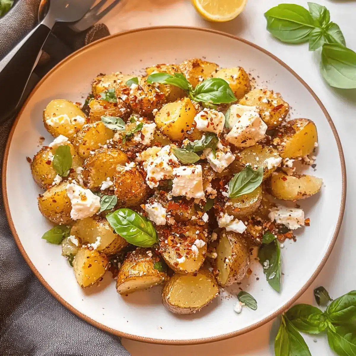 Baked Feta Potatoes: Creamy, Crispy Goodness You’ll Love
