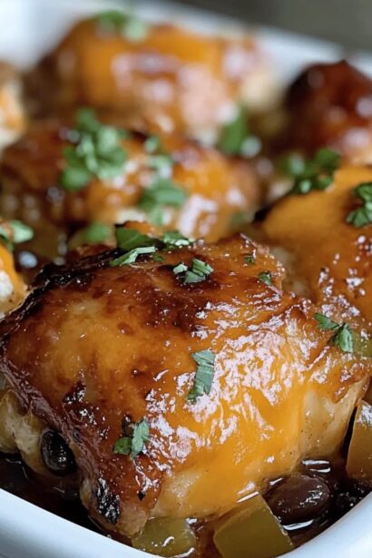 Baked Honey Garlic Chicken Thighs for a Sweet Dinner Delight