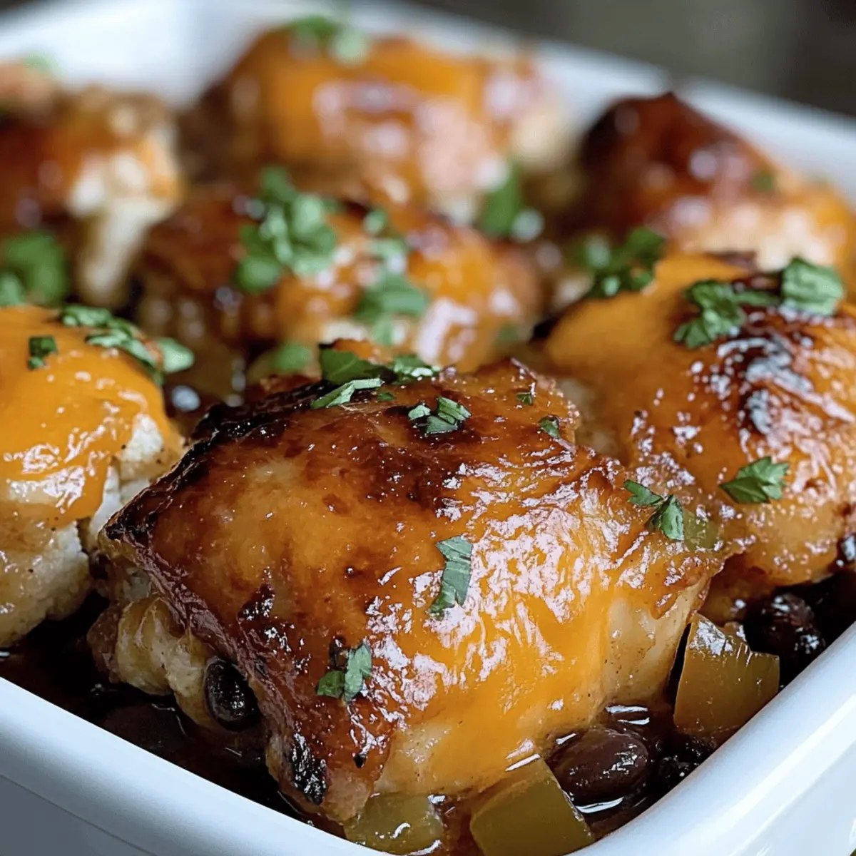 Baked Honey Garlic Chicken Thighs for a Sweet Dinner Delight