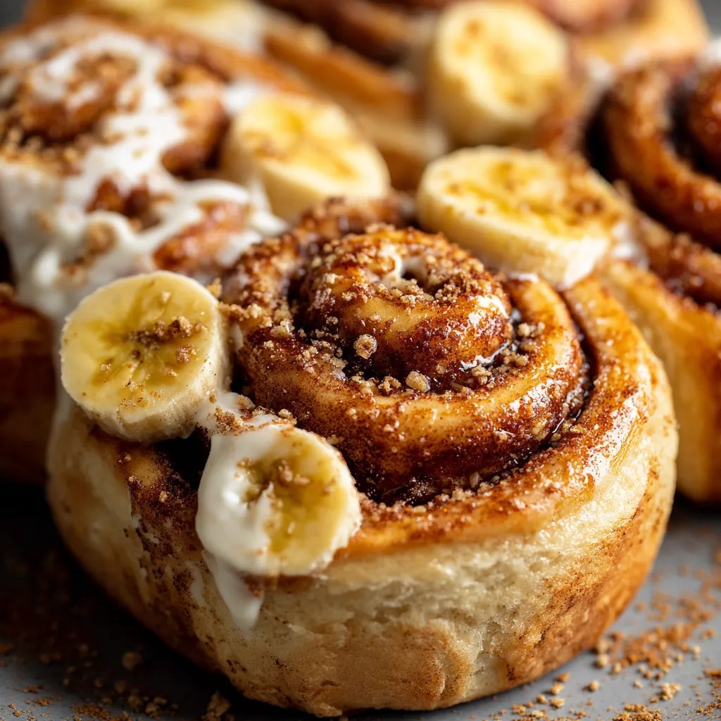 Banana Cinnamon Rolls Recipe - Family Dish Recipes