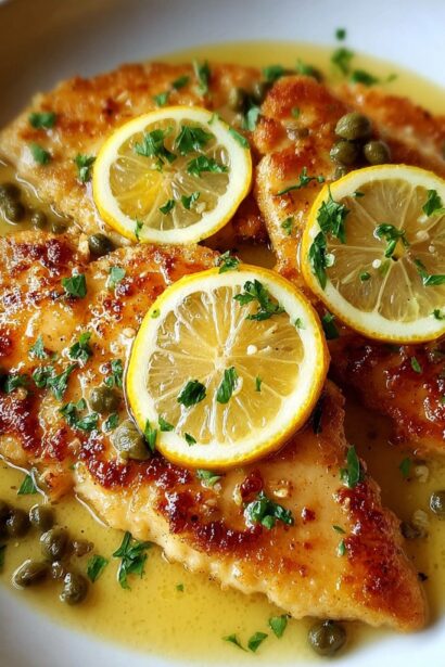 Barefoot Contessa Chicken Piccata (Elegant, Lemony & Surprisingly Easy) - Snack On Meat