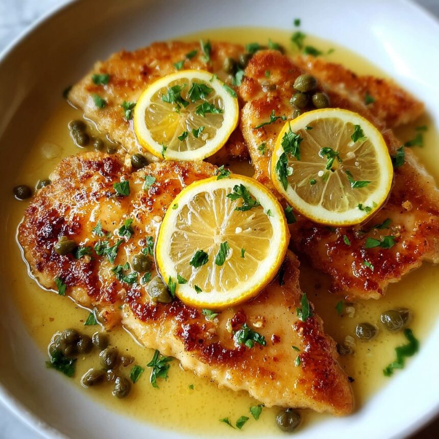 Barefoot Contessa Chicken Piccata (Elegant, Lemony & Surprisingly Easy) - Snack On Meat
