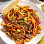 Beef Udon Stir-Fry - Wellness by Kay