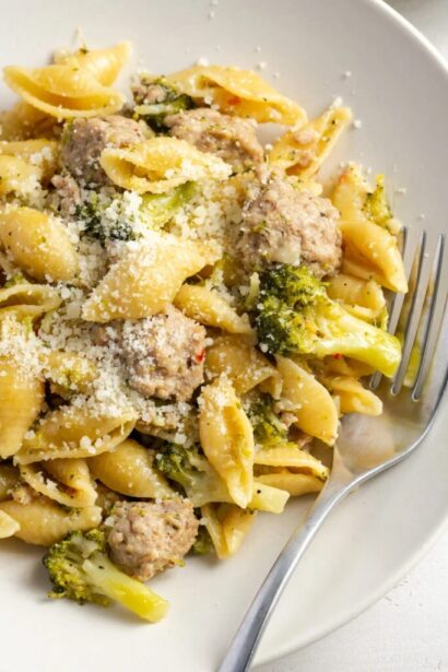 Broccoli Ground Turkey Pasta - Wellness by Kay