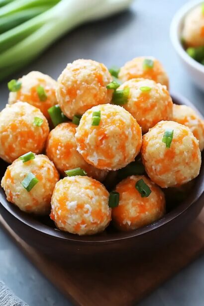 Buffalo Chicken Dip Balls: The Ultimate Game Day Treat