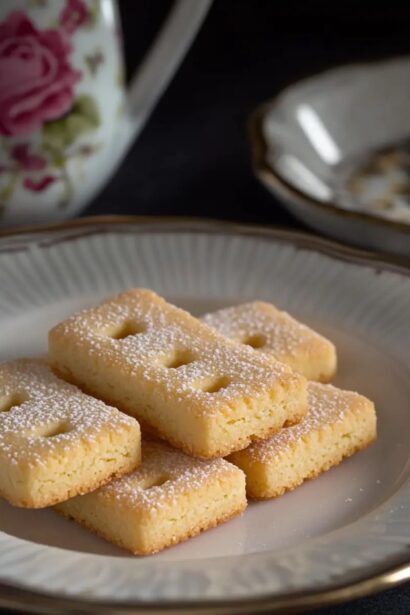 Buttery Buckingham Palace Shortbread Cookies for Tea Time Bliss