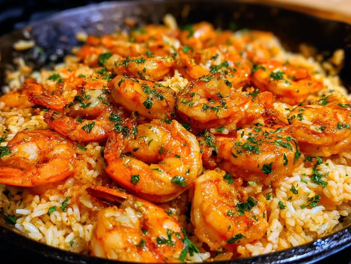 Cajun Shrimp Rice Skillet Recipe