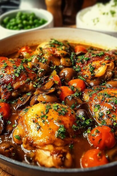 Chicken Chasseur - Snack On Meat