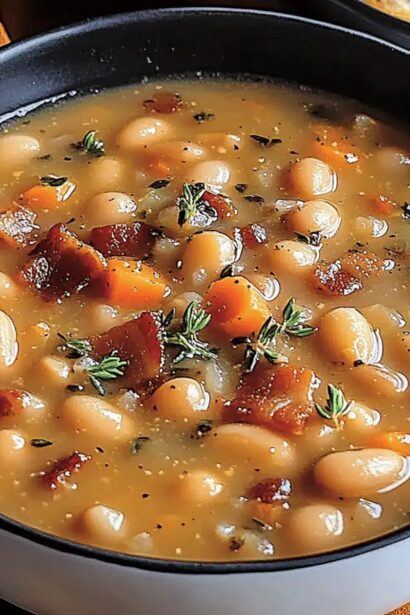 Cozy Bean with Bacon Soup for Heartfelt Winter Nights
