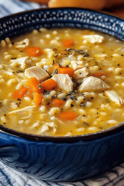 Cozy Up with Homemade Chicken Pasta Soup in Under an Hour