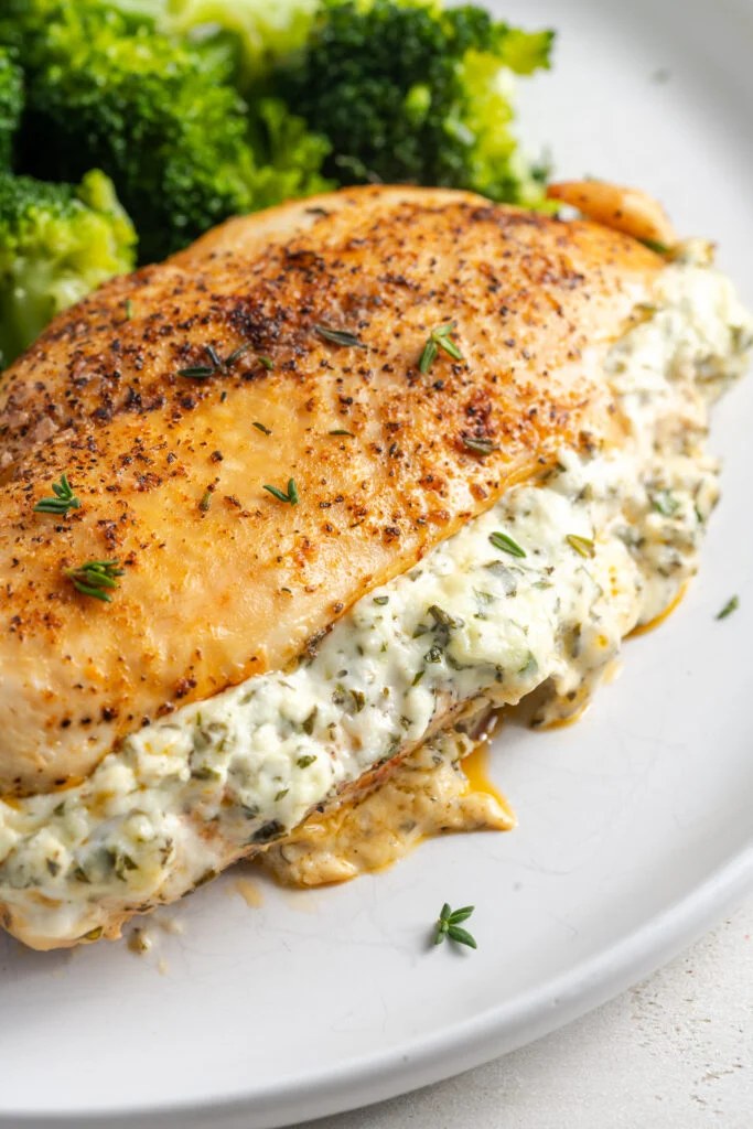Cream Cheese Stuffed Chicken Breast - Wellness by Kay