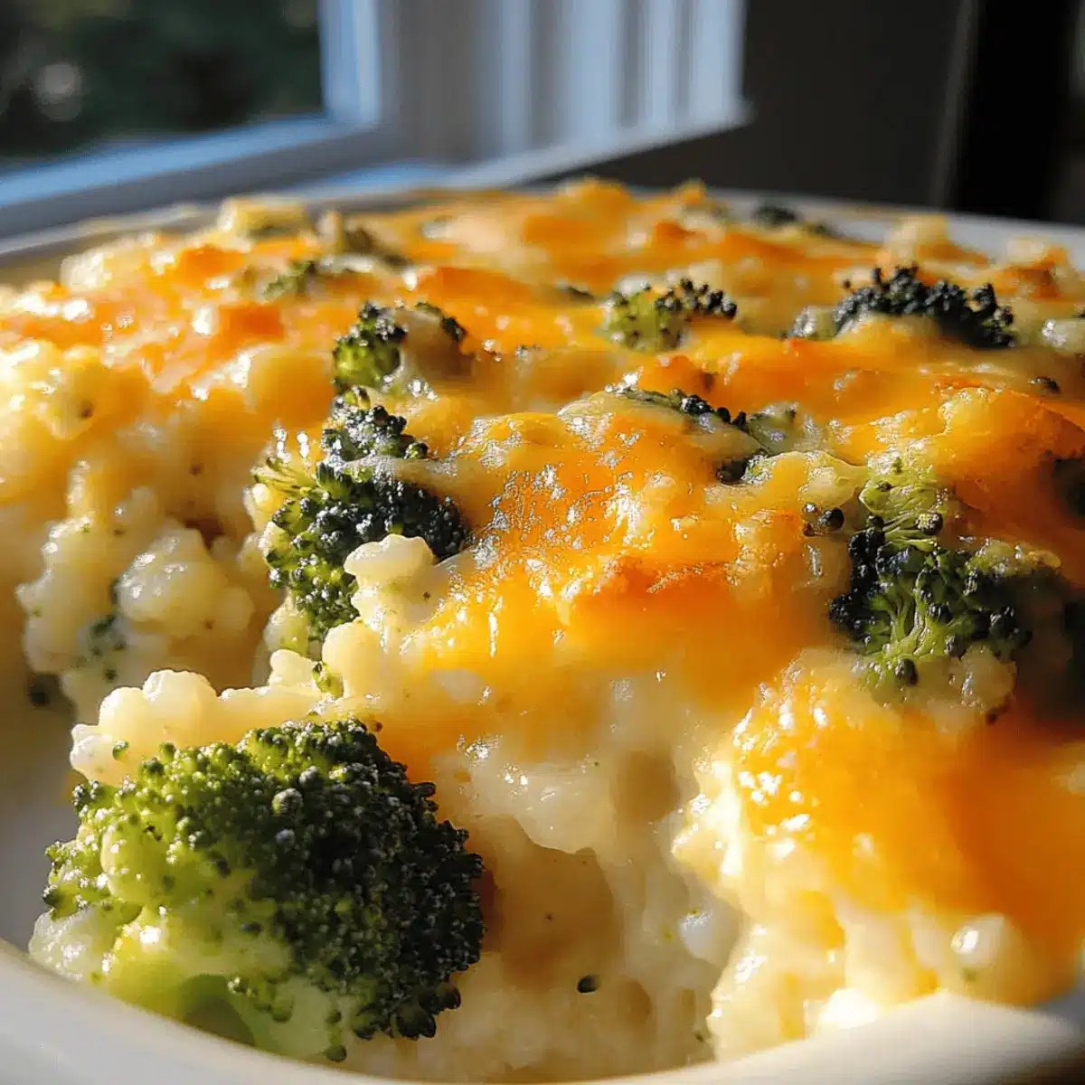Creamy Broccoli Cheese Rice Casserole for Cozy Nights