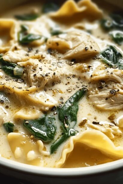 Creamy Chicken Lasagna Soup: Your New Cozy Comfort Food