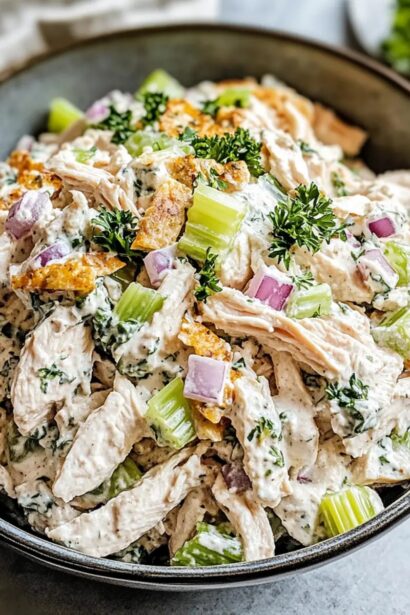 Creamy Cottage Cheese Chicken Salad - An Irresistible Delight