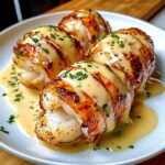 Creamy Garlic Lobster Medallions Recipe