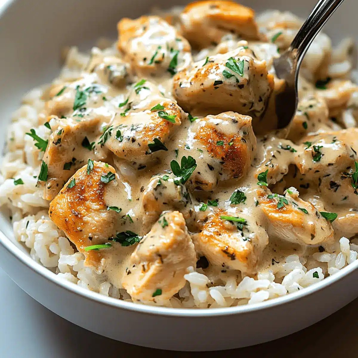 Creamy Herb Chicken & Basmati Rice for Cozy Weeknight Dinners