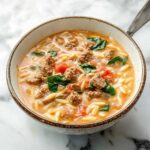 Creamy Italian Sausage Orzo Soup for Cozy Nights