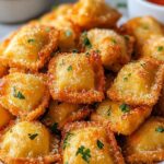 Crispy Air Fryer Million Dollar Ravioli Bites