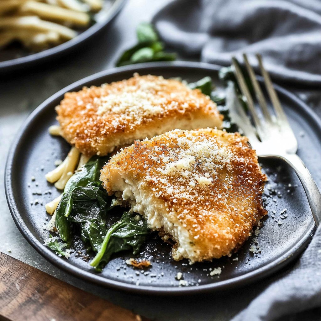 Crispy Baked Parmesan Crusted Chicken Recipe for Dinner