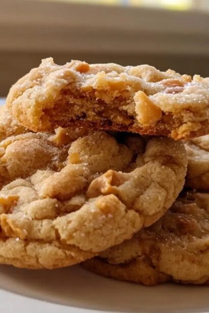 Crispy Butter Toffee Sugar Cookies