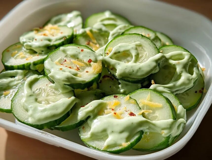 Crispy Cucumber Snack Bliss