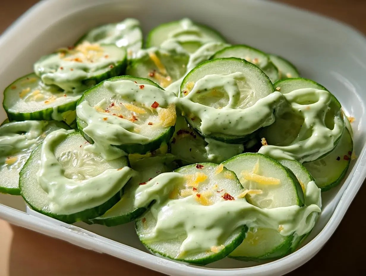 Crispy Cucumber Snack Bliss