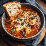 Crockpot Chicken Parmesan Soup for Cozy Weeknight Dinners