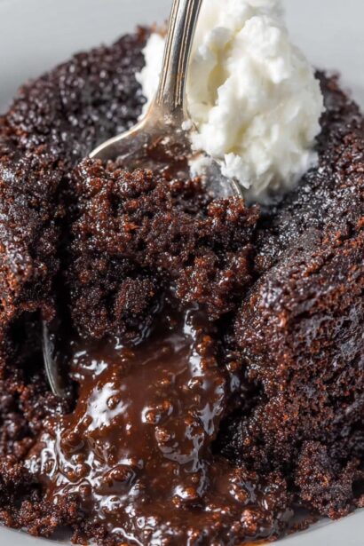 Crockpot Lava Cake (Rich, Gooey & Impossible to Resist) - Snack On Meat