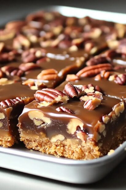 Decadent Easy Turtle Bars for Quick Indulgence at Home