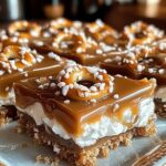 Delicious No-Bake Salted Caramel Pretzel Bars to Savor