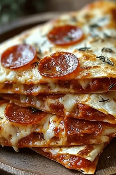 Delicious Pepperoni Pizzadillas: Your New Quick Meal Fix