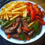 Delicious Steak and Pepper Fries Recipe