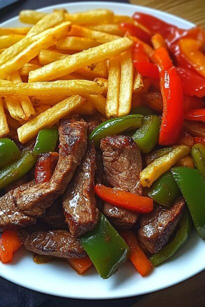 Delicious Steak and Pepper Fries Recipe