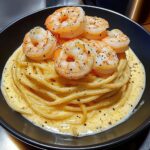 Deliciously Easy Creamy Shrimp Alfredo Nest Recipe