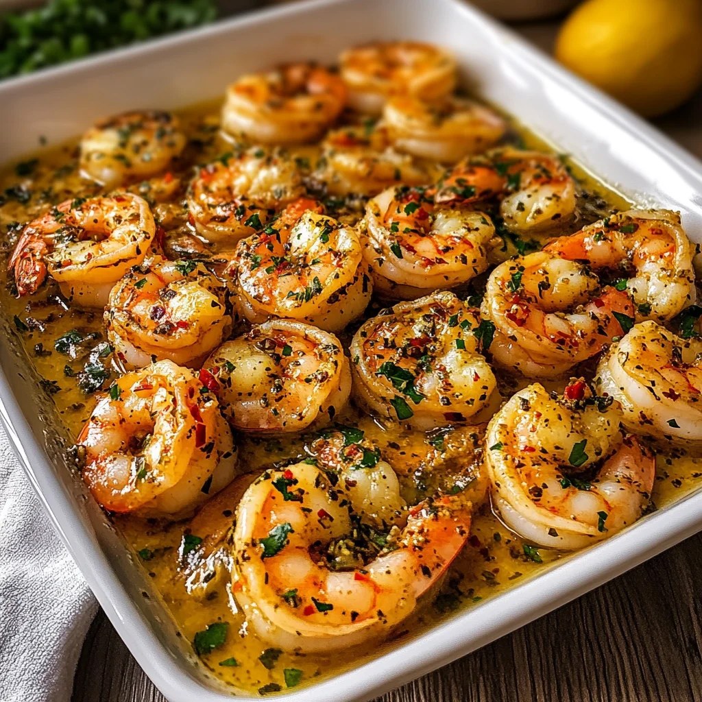Deliciously Easy Spicy Garlic Butter Shrimp Recipe