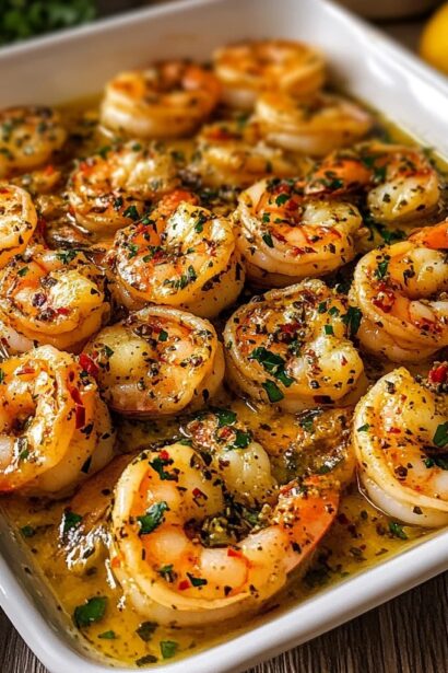 Deliciously Easy Spicy Garlic Butter Shrimp Recipe