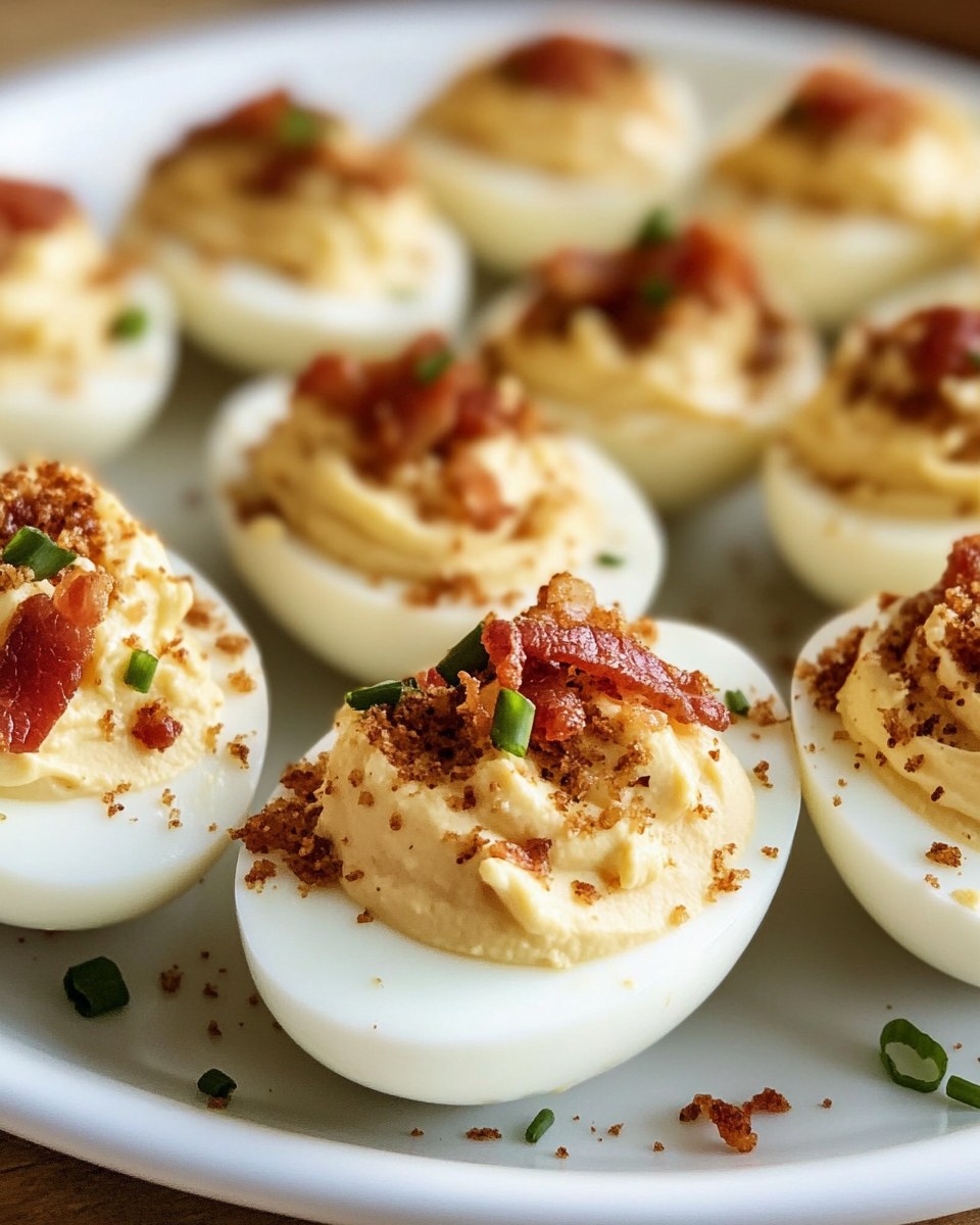 Deviled Eggs With Bacon