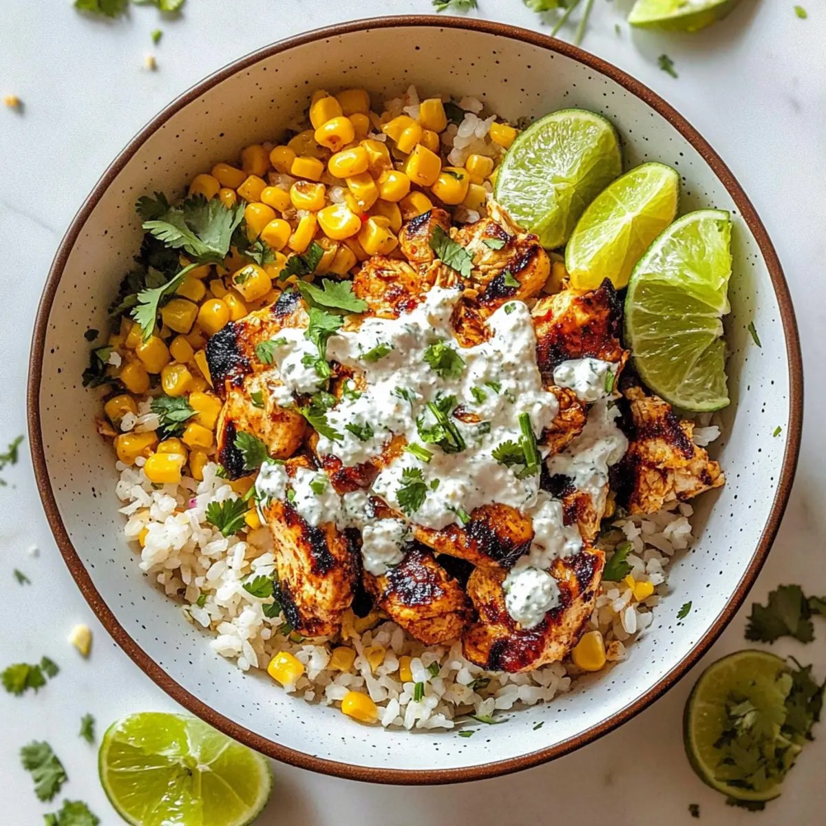 Easy Street Corn Chicken Rice Bowl for Delicious Nights