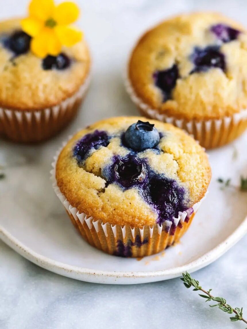 Easy Vegan Blueberry Muffins - Irresistibly Delicious