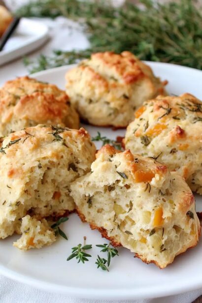 Flaky Stuffing Biscuits: A Delectable Twist on Leftovers