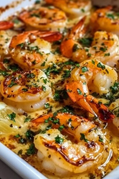 Garlic Butter Lemon Shrimp Bake Recipe (Quick and Easy!)