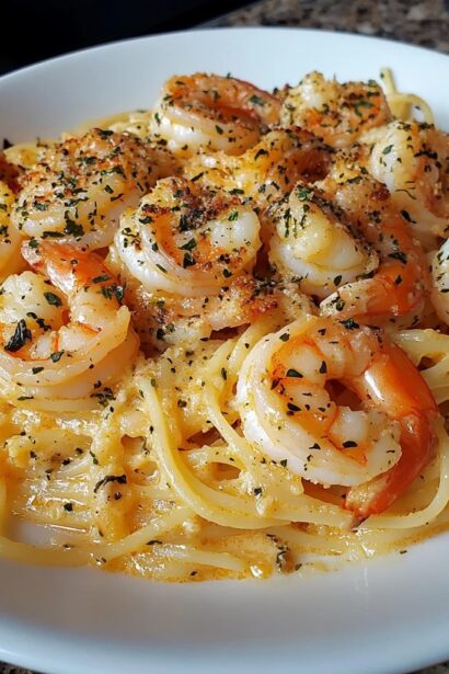 Garlic Butter Shrimp & Spaghetti Recipe (Ready in 30 Minutes!)