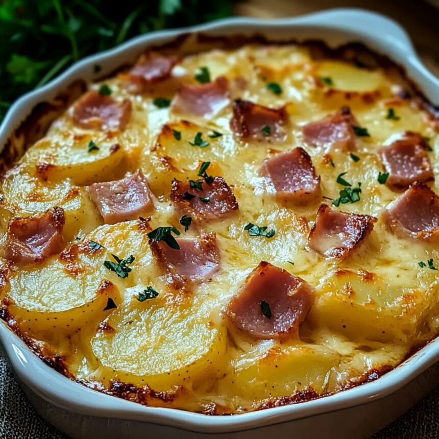 Ham and Potato Au Gratin: Cozy Comfort Food for Any Night