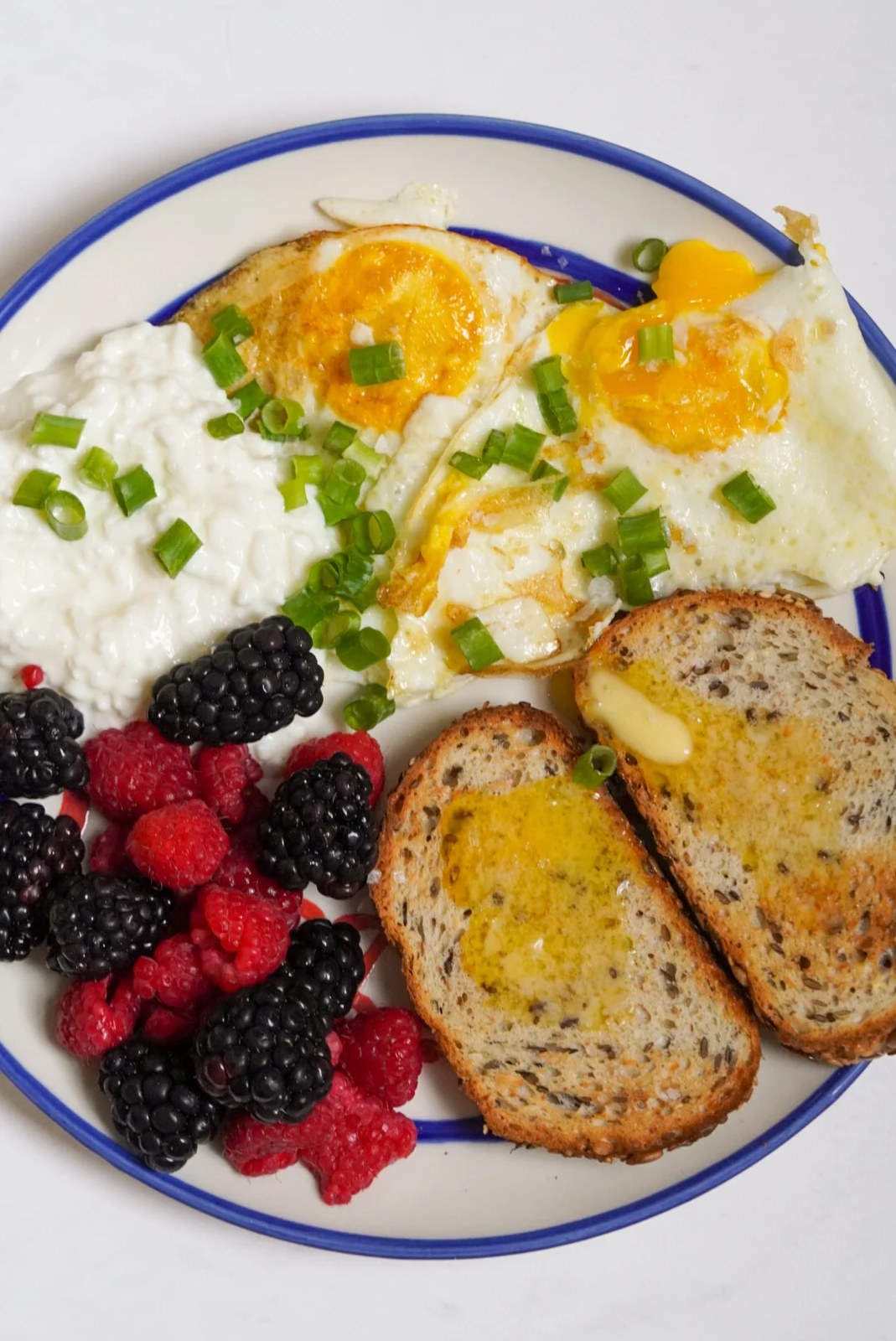 Healthy High Protein Breakfast Plate - Wellness by Kay